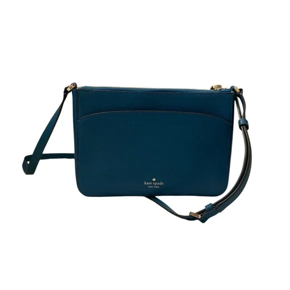 Kate Spade Crossbody Leather Handbag Shoulderbag Purse - Picture 6 of 13